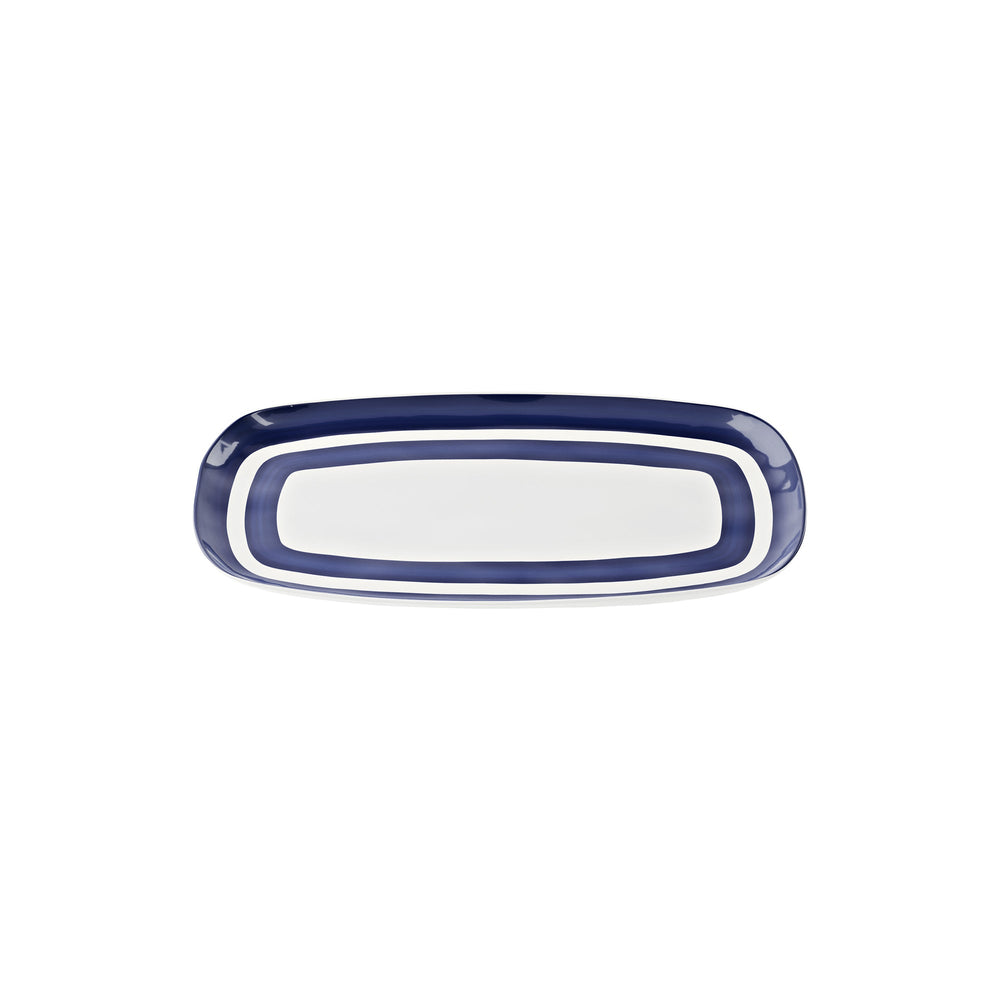 Guzzini Riviera Quadrangular Tray L – Mediterranean Blue