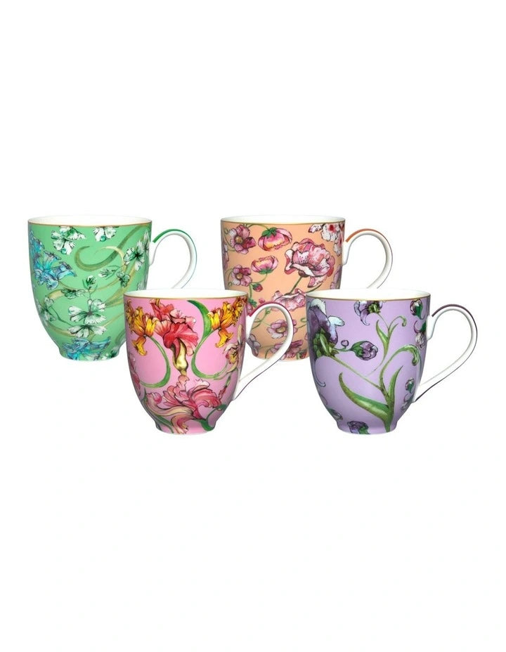 Mystique Footed Mug, Gift Boxed