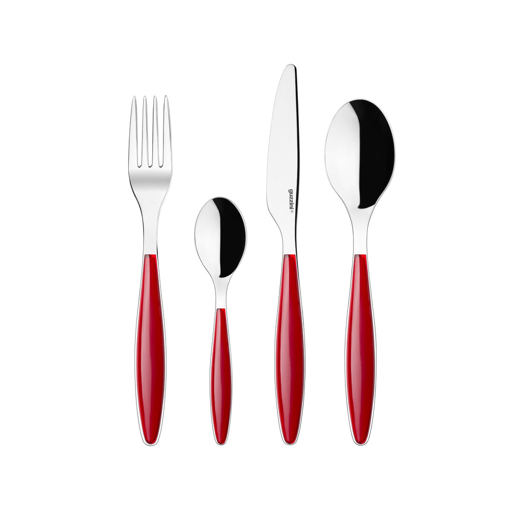 Feel 24-Piece Bicolour Cutlery Set