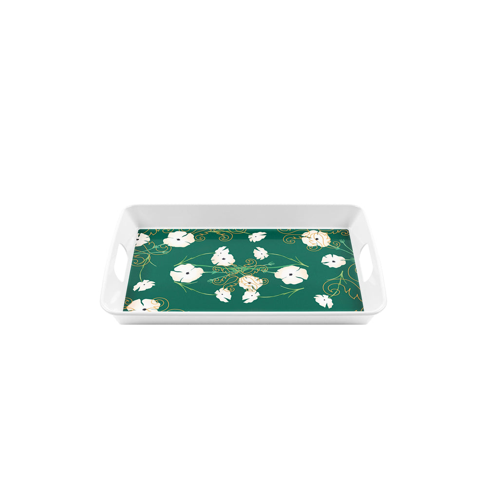 Guzzini Fusion rectangular tray with handles