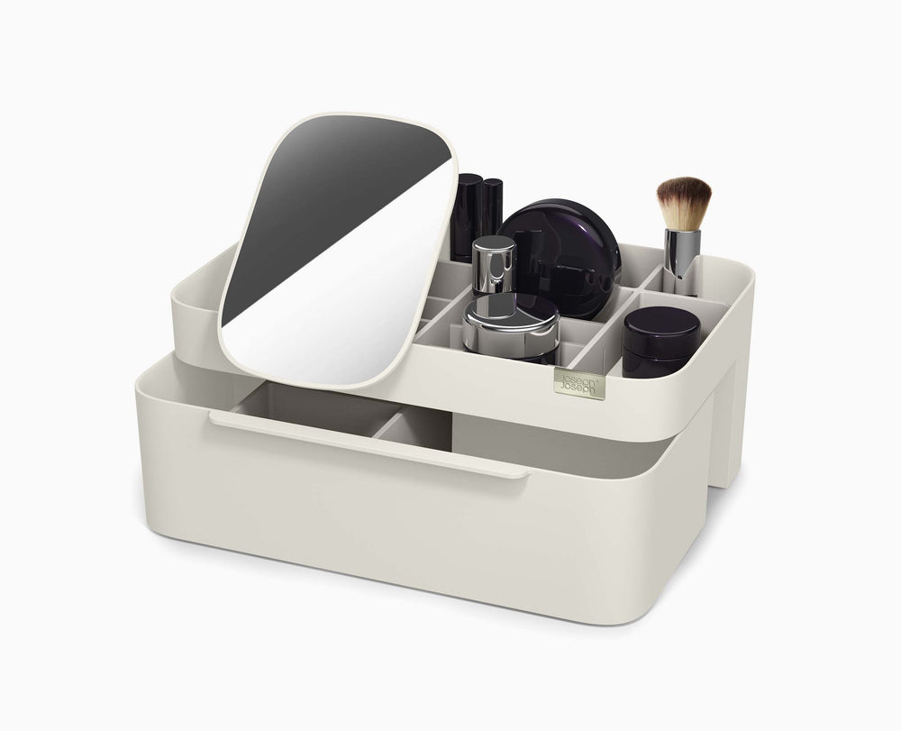 Joseph Joseph Viva large cosmetic organiser with mirror